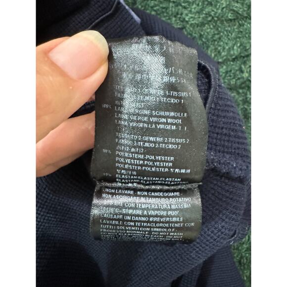 GIORGIO ARMANI Wool Cardigan Grandpa Sweater Luxury IT 46/US XL - Picture 12 of 16